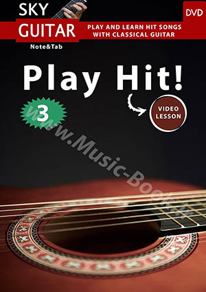 SkyGuitar Play Hit Book 3 + DVD