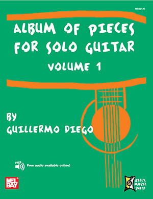 Album of Pieces for Solo Guitar, Volume 1 + CD