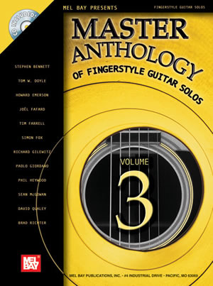 Master Anthology of Fingerstyle Guitar Solos, Volume 3 + CD