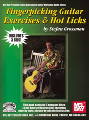  Fingerpicking Guitar Exercises & Hot Licks Book + 3CD