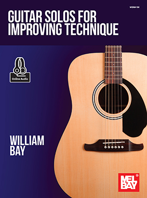 Guitar Solos for Improving Technique + CD