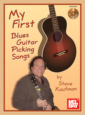 My First Blues Guitar Picking Songs + CD