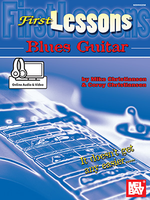 First Lessons Blues Guitar Book + DVD