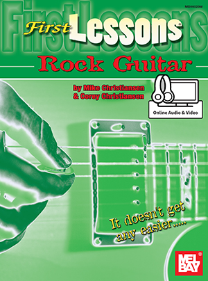 First Lessons Rock Guitar Book + DVD