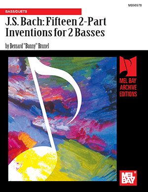 J. S. Bach: Fifteen 2-Part Inventions for 2 Basses + CD