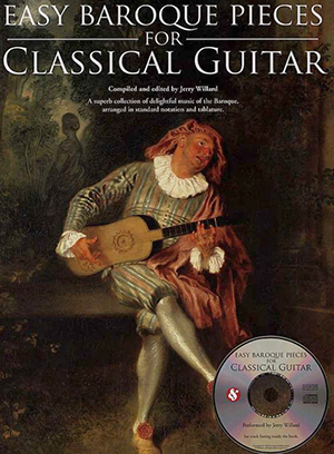 Easy Baroque Pieces For Classical Guitar + CD