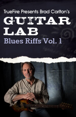 Brad Carlton - Guitar Lab: Blues Riffs Vol. 1 DVD