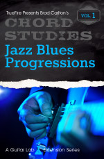 Brad Carlton - Chord Studies: Jazz Blues Progressions Vol.1 - DVD