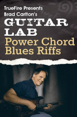 Brad Carlton - Guitar Lab: Power Chord Blues Riffs - DVD