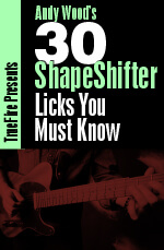 Andy Wood - 30 ShapeShifter Licks You MUST Know DVD