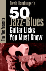 David Hamburger - 50 Jazz-Blues Licks You MUST Know DVD