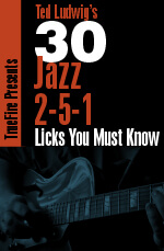 Ted Ludwig - 30 Jazz 2-5-1 Licks You MUST Know DVD