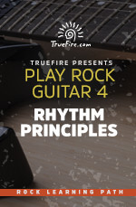 TrueFire - Play Rock Guitar 4: Rhythm Principles DVD