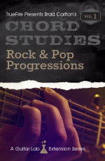 Brad Carlton - Chord Studies: Rock and Pop Progressions Vol.1 - DVD