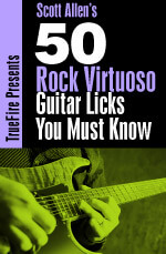 Scott Allen - 50 Rock Virtuoso Licks You MUST Know DVD