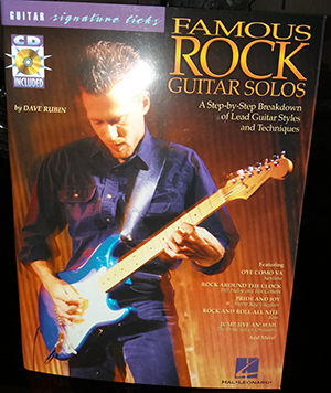 Famous Rock Guitar Solos + CD