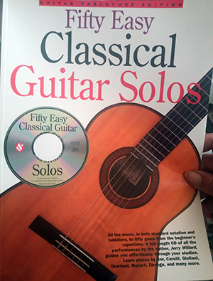 Fifty Easy Classical Guitar Solos + CD