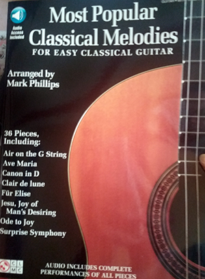 Most Popular Classical Melodies for Easy Classical Guitar + CD