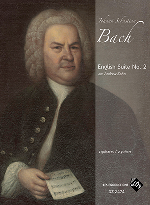 J.S. BACH - English Suite No. 2 BWV 807 For 2 Guitar