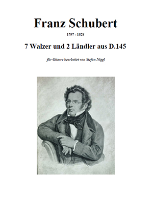 F.Schubert: 118 Waltzes, Landlers and German Dances for Guitar Solo