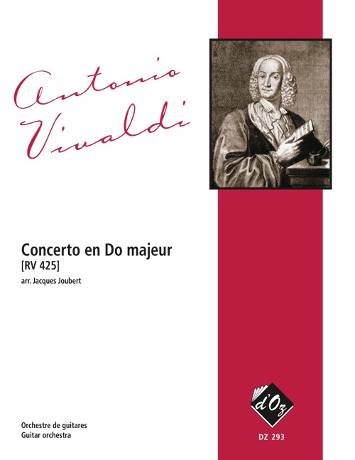 A.VIVALDI - CONCERTO en Do majeur RV 425 For Guitar Orchestra