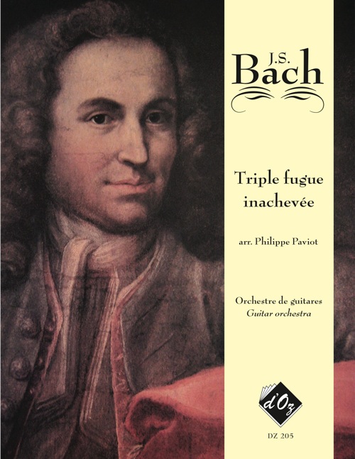 BACH - Triple fugue inachevée - For Guitar Orchestra