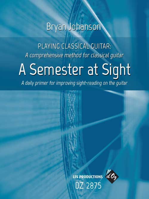 Bryan Johanson - A Semester at Sight For Guitar