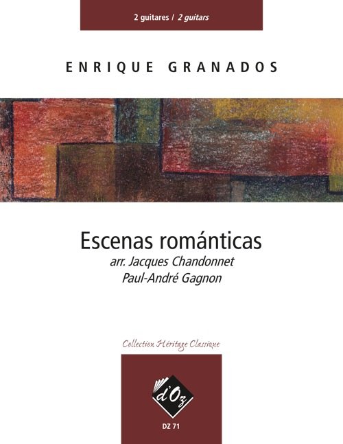 GRANADOS - Escenas Romanticas For 2 Guitar