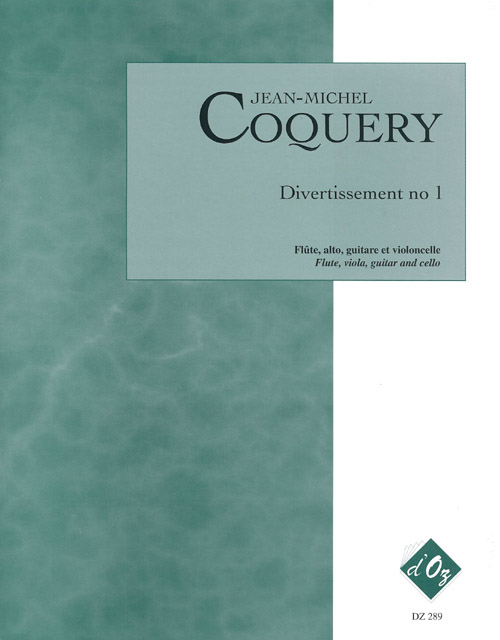 Jean-Michel Coquery - Divertissement no 1 Full Score