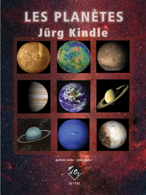 Jürg Kindle - Les planetes For Solo Guitar