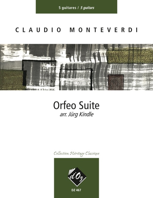 MONTEVERDI - Orfeo Suite For 5 Guitar