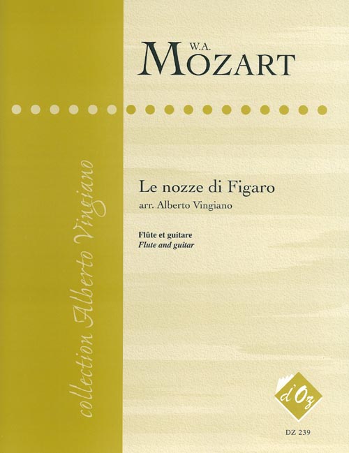 MOZART - Le nozze di Figaro For Guitar And Flute