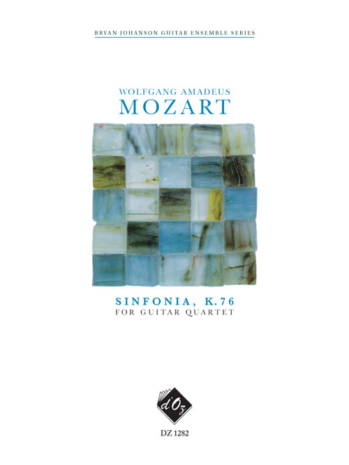 Mozart - Sinfonia, K. 76 For 4 Guitar