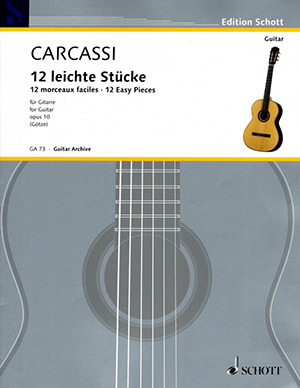 Matteo Carcassi - 12 Easy Pieces For Guitar