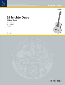 a 25 Easy Duets For Guitar