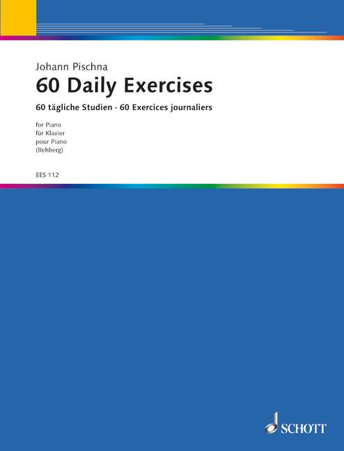 Johann Pischna - 60 Daily Exercises - For Piano