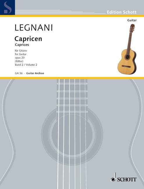 Luigi Legnani - Capricen For Guitar