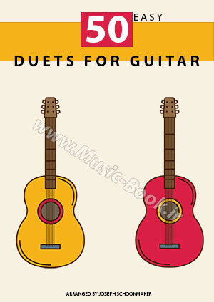 a 50 Easy Duets for Guitar