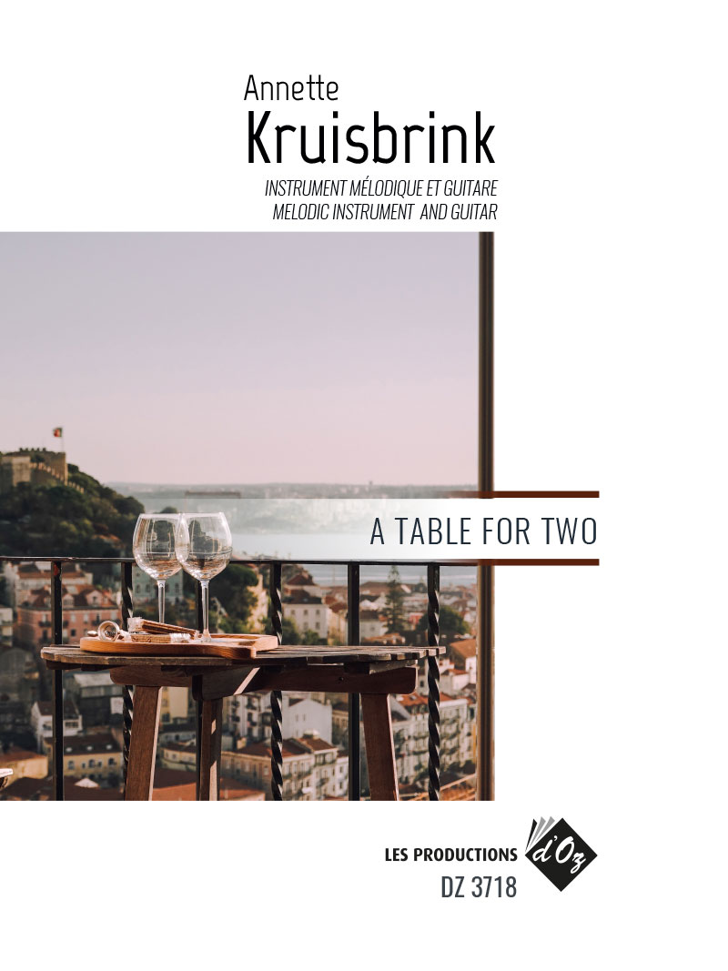 Annette Kruisbrink - A Table for Two - For Guitar