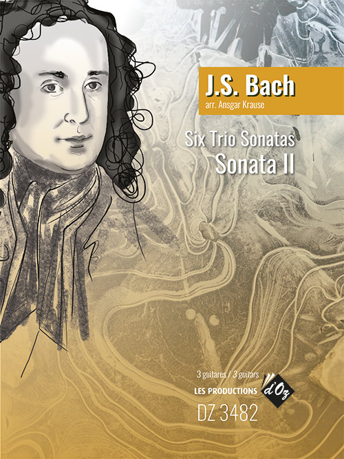 J.S. BACH - Six Trio Sonatas, Sonata II - For 3 Guitars