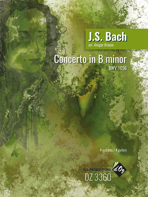 J.S. BACH - Concerto in B minor BWV 1056 - For 4 Guitars