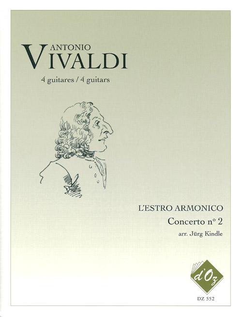 VIVALDI - L'Estro Armonico, Concerto no 2, RV 578 - For 4 Guitars