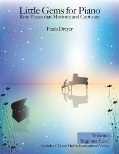 Little Gems for Piano: Rote Pieces that Motivate and Captivate Vol.1 + DVD