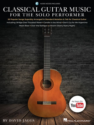 Classical Guitar Music for the Solo Performer Book + DVD (Video&Audio)