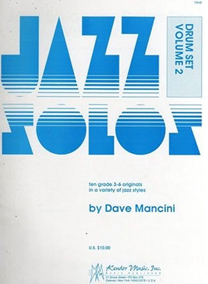 Jazz Solos For Drum Set, Volume 2