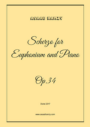 Scherzo for Euphonium and Piano Op.34