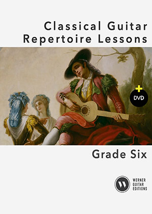 Classical Guitar Repertoire Lessons Grade 6 - Book + DVD