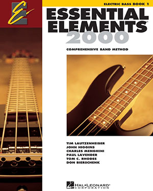 Essential Elements 2000 for Band - Electric Bass Book 1