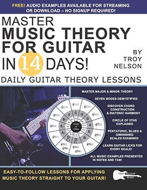 Master Music Theory for Guitar in 14 Days + CD