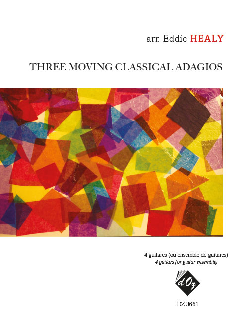 Eddie HEALY - Three Moving Classical Adagios - For 4 Guitars